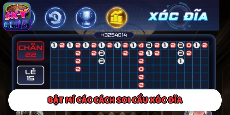 Có ba cách soi cầu trực tuyến mà hội viên cần nên nắm vững