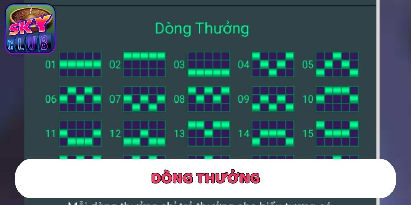 Đây là một siêu phẩm săn hũ với 20 dòng thanh toán khác nhau