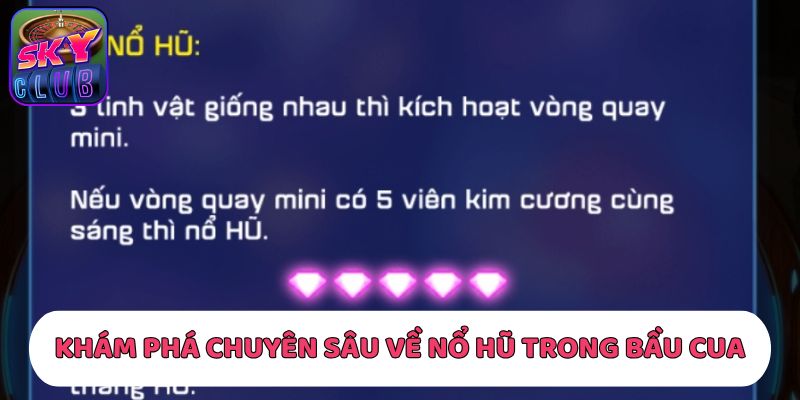 Khám phá chuyên sâu về cơ chế Nổ Hũ trong Bầu Cua
